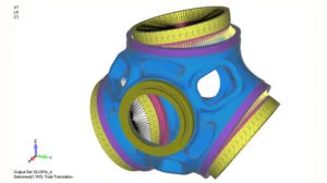 Análisis MEF de pieza individual.